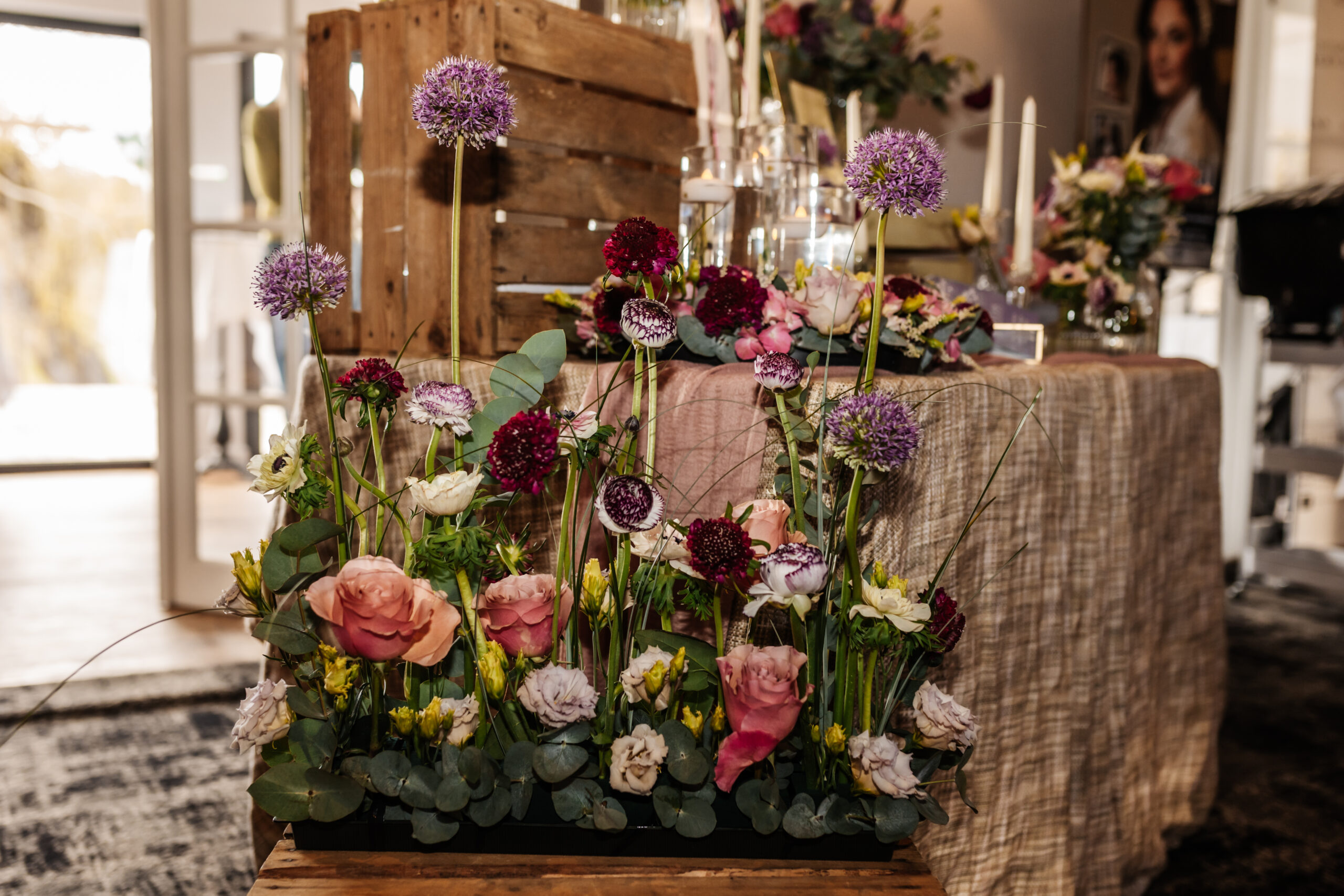 Floral Secrets at the Fox Inn Wedding Venue